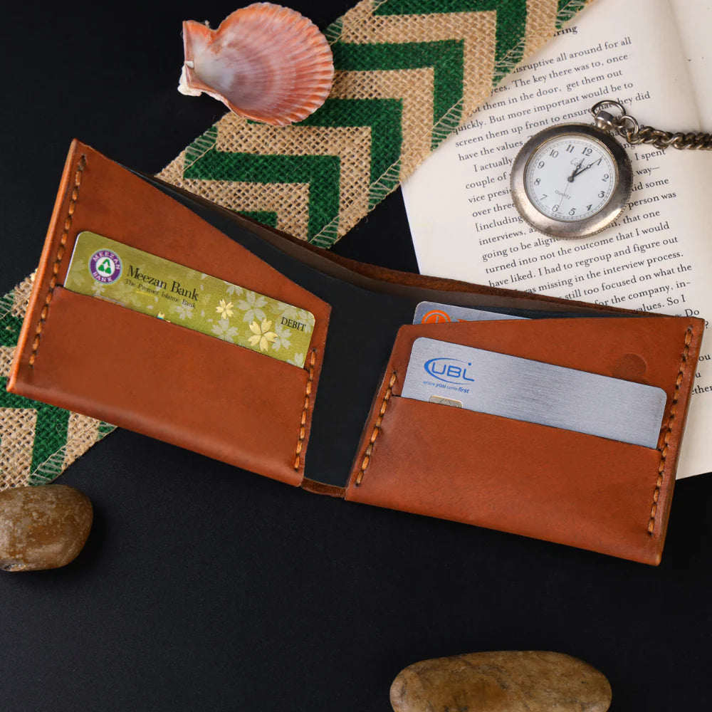 Apex Bifold Leather Wallet