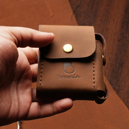 Sable Shadow Leather Cigarette Case