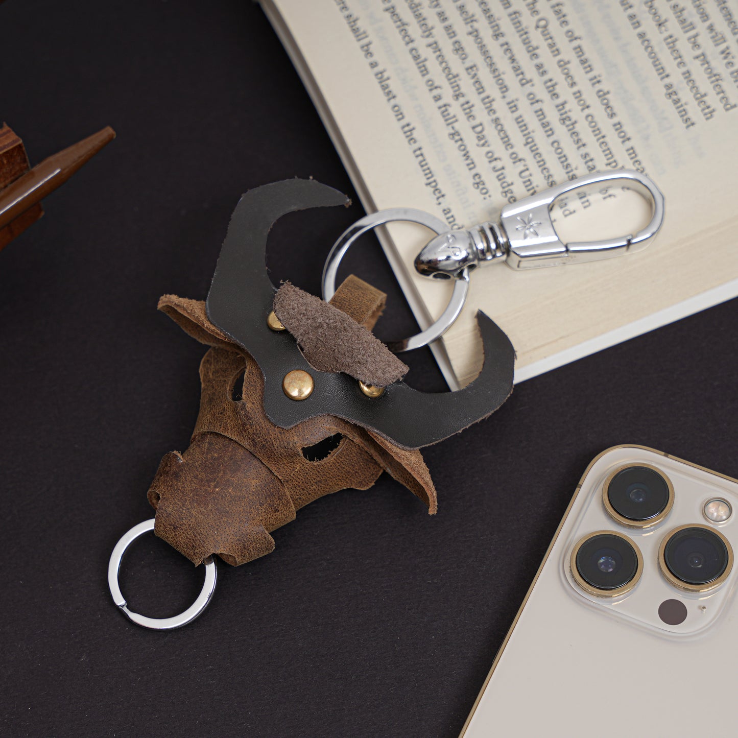 Bull Key Chain