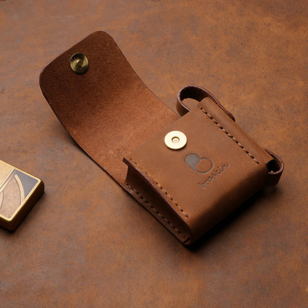 Sable Shadow Leather Cigarette Case