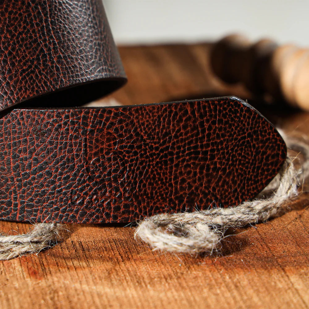 Terra Brown Leather Belt