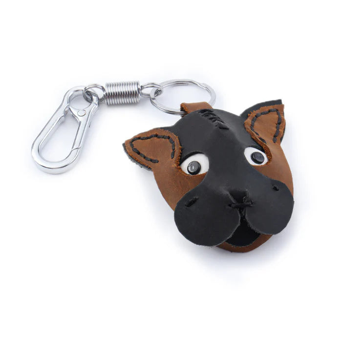 Cat Leather Key Chain
