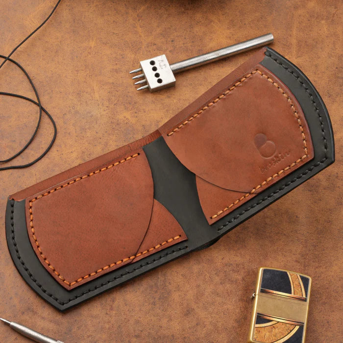 Curvature Bifold Leather Wallet