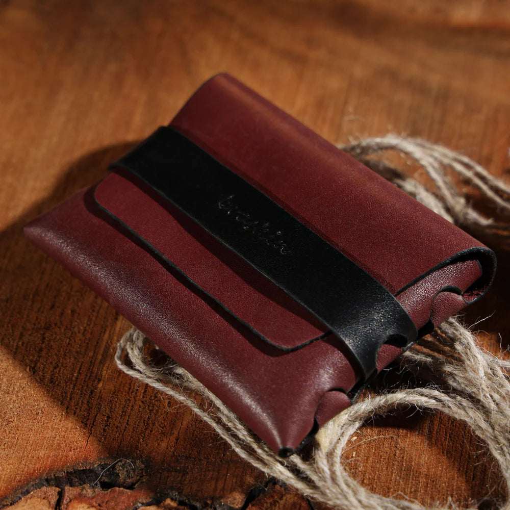 Meron Matrix Leather Card Holders