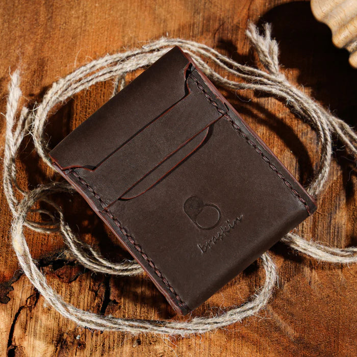 Chocolate Chic Leather Cigarette Case