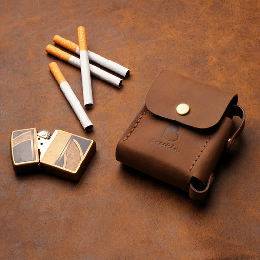 Sable Shadow Leather Cigarette Case
