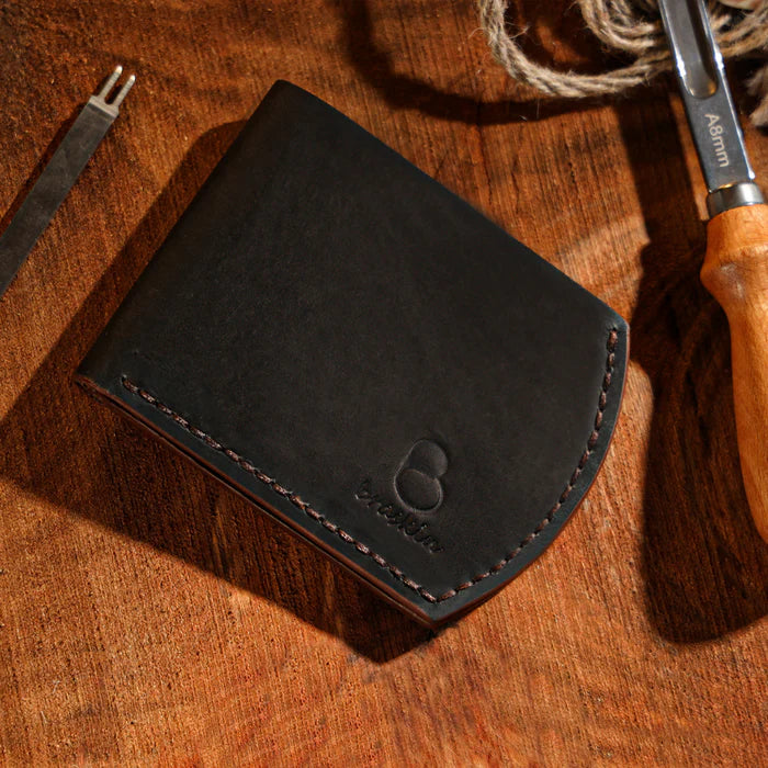 Double Decker Bifold Leather Wallet