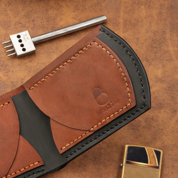 Curvature Bifold Leather Wallet