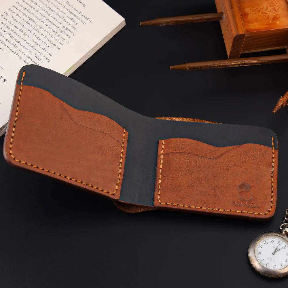 Ripple Bifold Leather Wallets